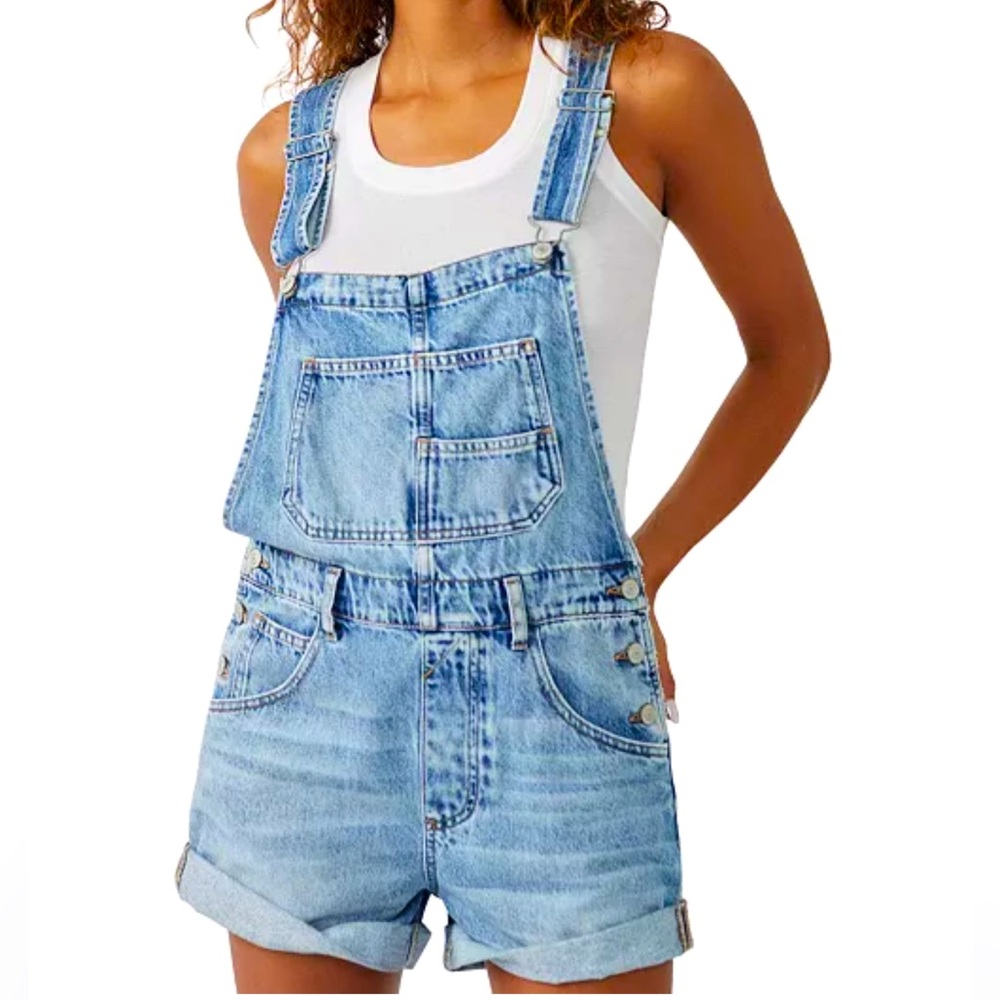 Free People Ziggy Shortalls